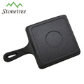 Small size preseasoned metal mini frying pan